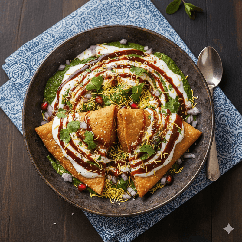 Samosa Chaat