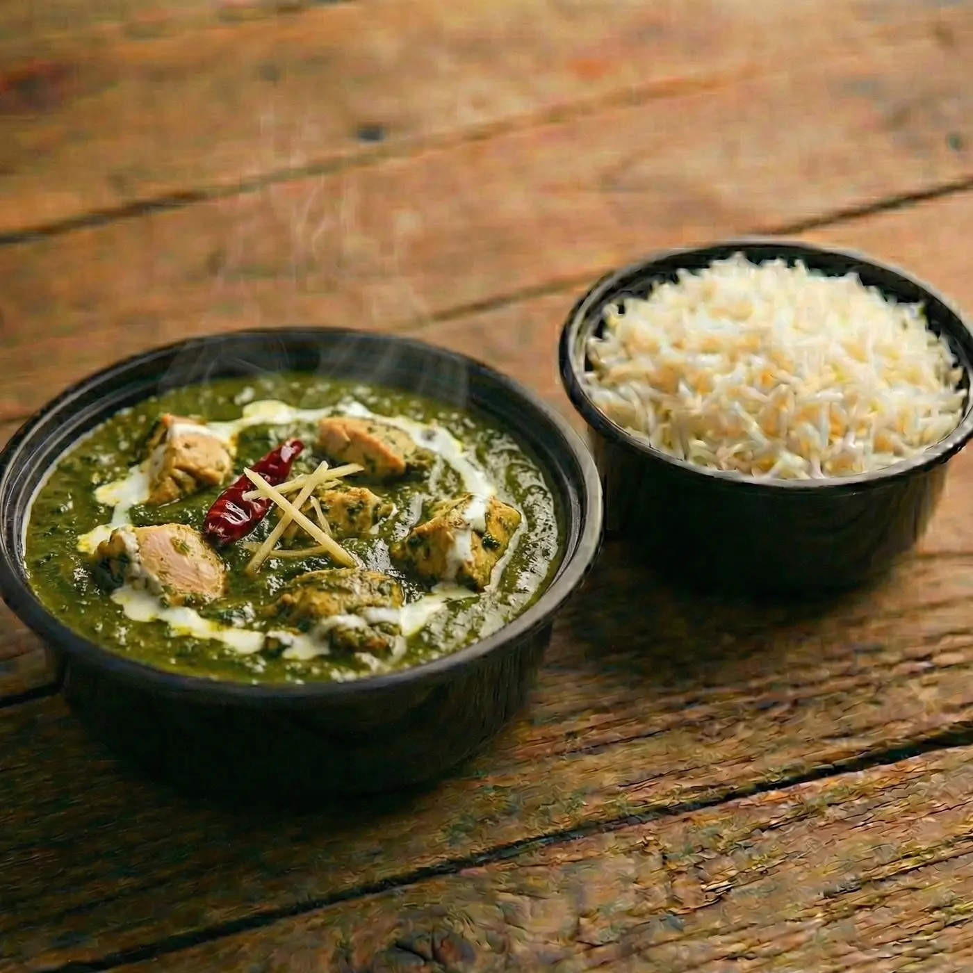 Chicken Saag / Lamb Saag (Spinach)